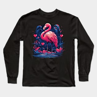 flamingo Long Sleeve T-Shirt